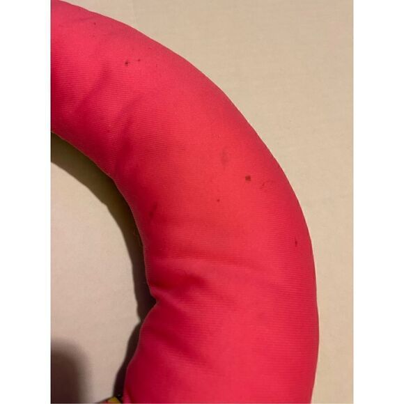 Snake hand puppet VTG Playskool 1990’s Rattlin’ Randy The Wrestler Snake Neon Pi - Picture 10 of 10